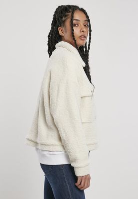 Offwhite teddyjacka lady