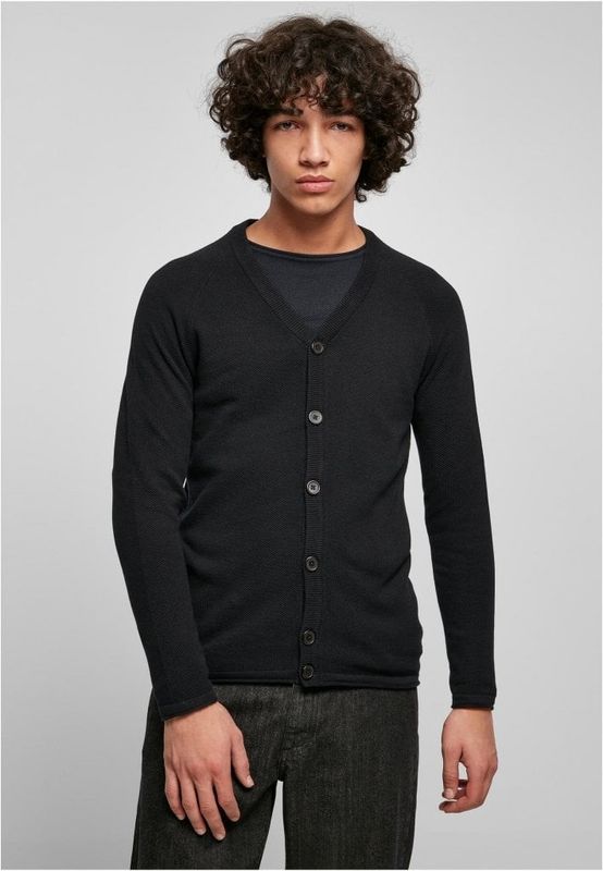 Thin raglan cardigan for men