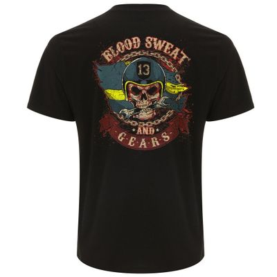 Blood Sweat And Gears T-shirt