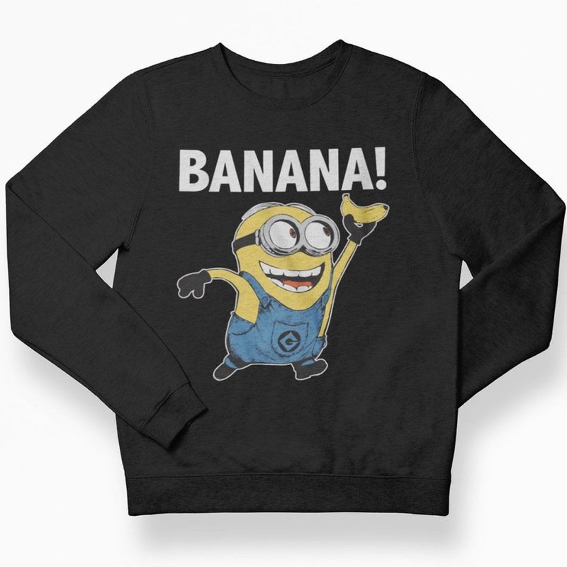 Minions - Banana sweatshirt kids