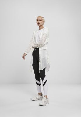 Sort og hvide leggings med høj talje