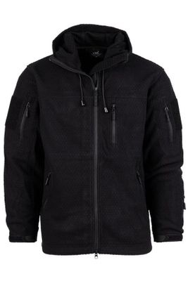 Hexagon fleece jacket
