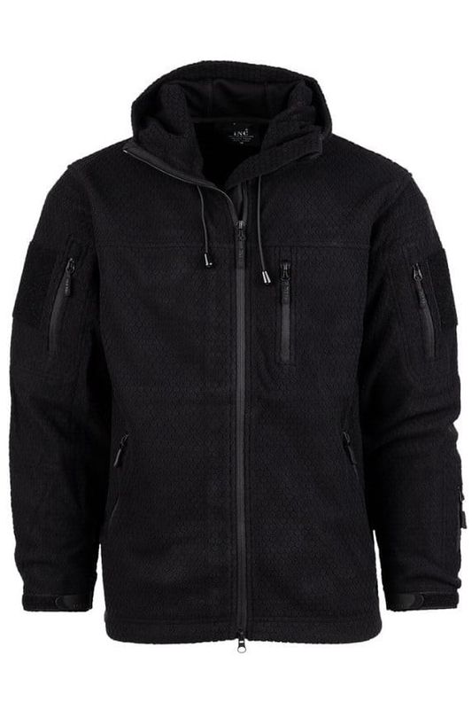 Hexagon fleece jacket
