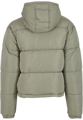 Peached Pufferjacka för dam – Pale Olive