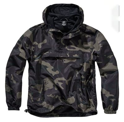 Wind jacket unlined camouflage