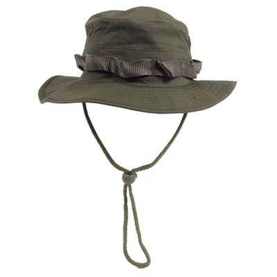 Booniehat med ripstop OD green