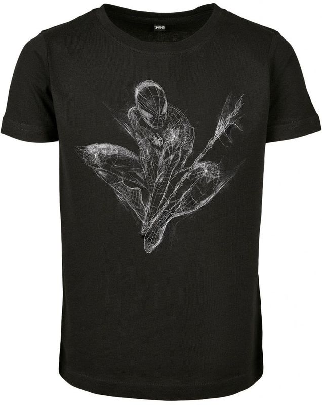 Kids Spiderman Scratched Tee
