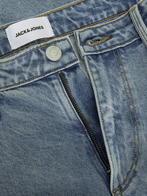 Mørkeblå stenvaskede Regular Fit Jeans Clark