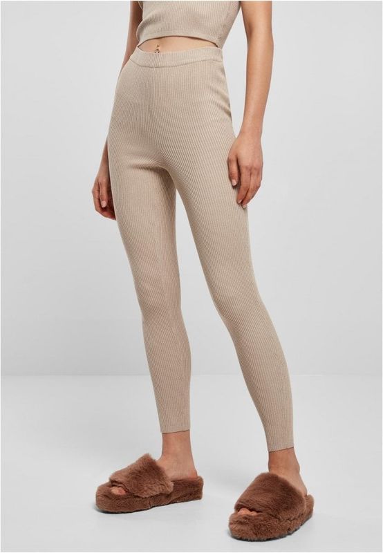 Ladies Rib Knit Leggings