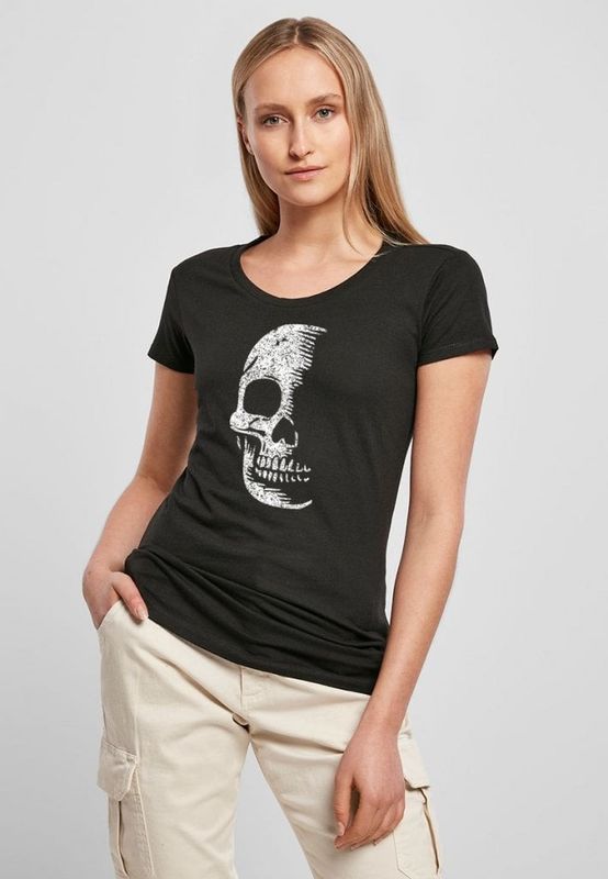 Night skull T-shirt dæme