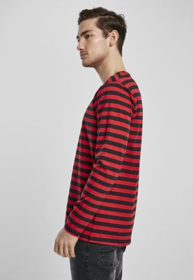 Randig longsleeve herr