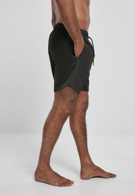 Black swimming trunks in recycled material