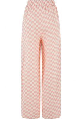Women's wide pleated trousers