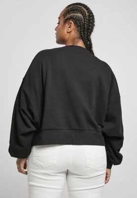 Ladies Organic Oversized Short Terry Cardigan