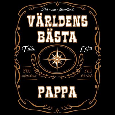 Världens bästa pappa T-shirt