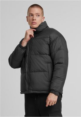 Thick Puffer Jacket Men with High Collar