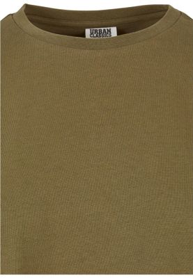 Organic oversized long sleeve tank top