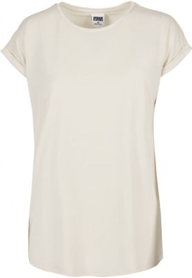 Ladies top with rolled up arms