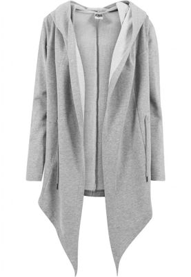 Cardigan with large hood lady