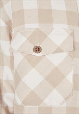 Ladies Flanell Padded Overshirt