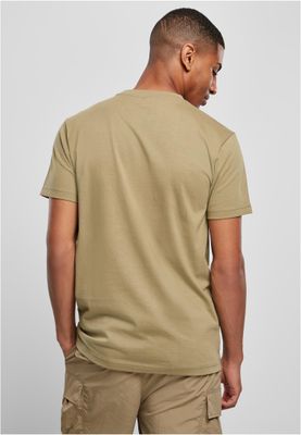 Basic Tee T-shirt för herr – khaki
