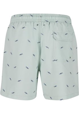 Embroidery Swim Shorts frotmint/vintageblue