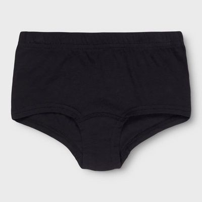 Black panties 3-pack - children