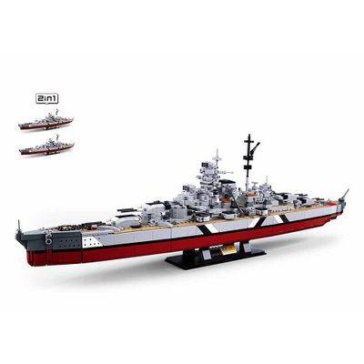 Bismarck Battleship 2 in 1 - Sluban - M38-B1102