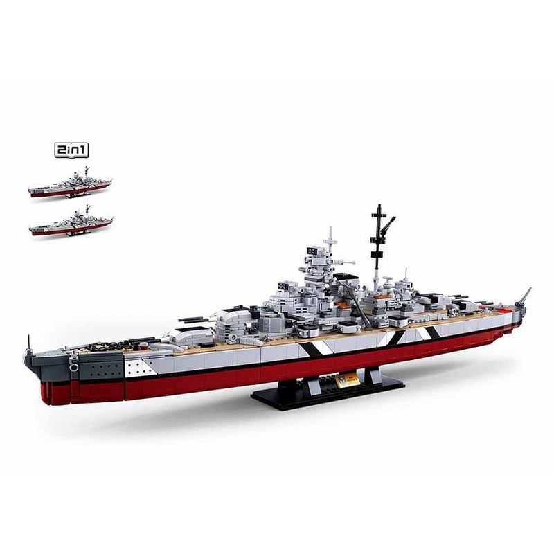 Bismarck Battleship 2 in 1 - Sluban - M38-B1102