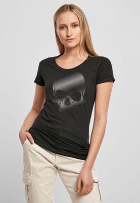Dotted skull T-shirt ladies
