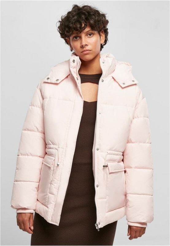 Ladies Waisted Puffer Jacket