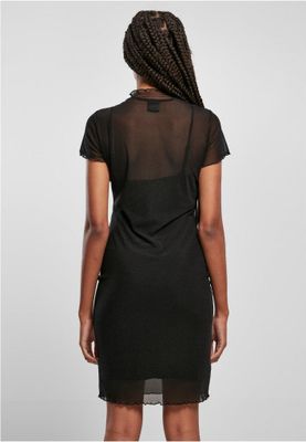 Ladies Mesh Double Layer Dress