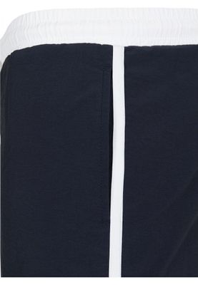 Retro swim shorts navy/white