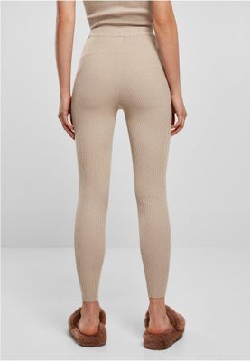 Ladies Rib Knit Leggings