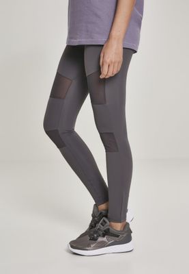 Leggings with mesh details