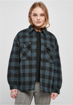 Ladies Flanell Padded Overshirt