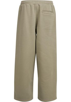Fluffy Wide Leg Trackpants Byxor för Herr – Pale Olive