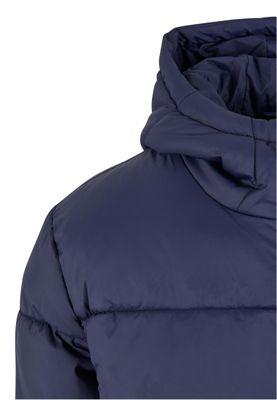 Lång pufferjacka Herr Navy