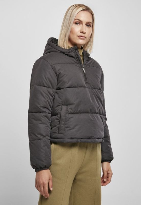 Ladies Puffer Pull Over Jacket