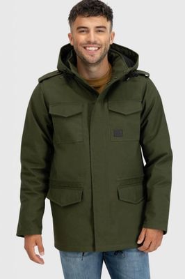 Darren parka with detachable hood