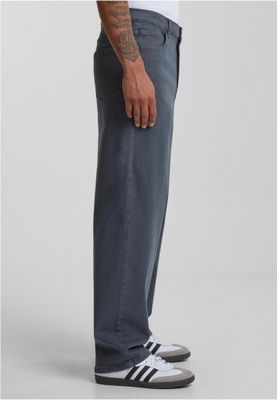 Men's jeans with straight legs and a comfortable fit