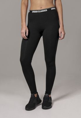 Black leggings with logging ladies