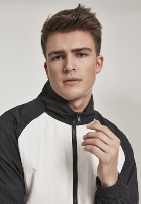 Crinkle raglan jacket