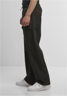 Byxor för herr med fickor på sidan regular – svart