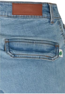 Ladies Organic Stretch Denim Cargo Pants