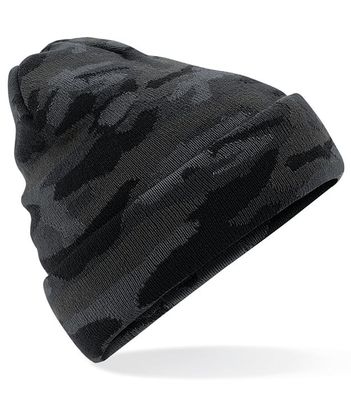 Camo Cuffed Beanie