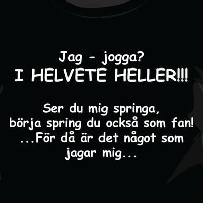 Jag - jogga?