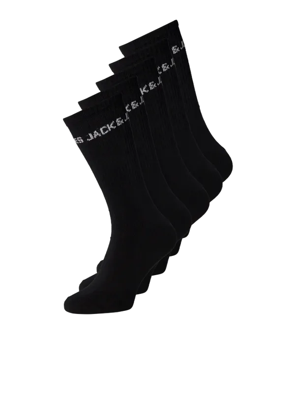 Tennissockor med JJ logotyp – 5-pack herr