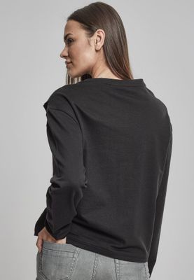 Sweatshirt with long bodice