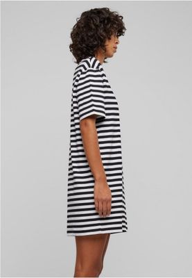 Women's striped oversize t-shirt dress